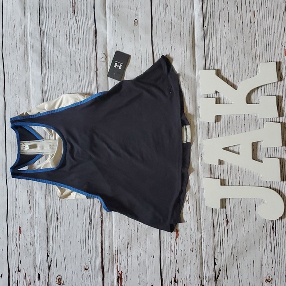 Under Armour Tops - 🆕️ UNDER ARMOUR 2 IN 1 KNOCKOUT TANK WITH BUILT IN SPORTS BRA